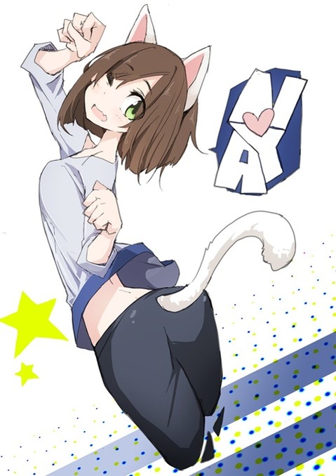 猫耳が可愛い女の子の二次エロ画像④　100枚 82