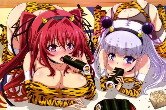 【二次エロ】虎柄のビキニを着ている可愛い女の子たちのエロ画像がみたい！② 14