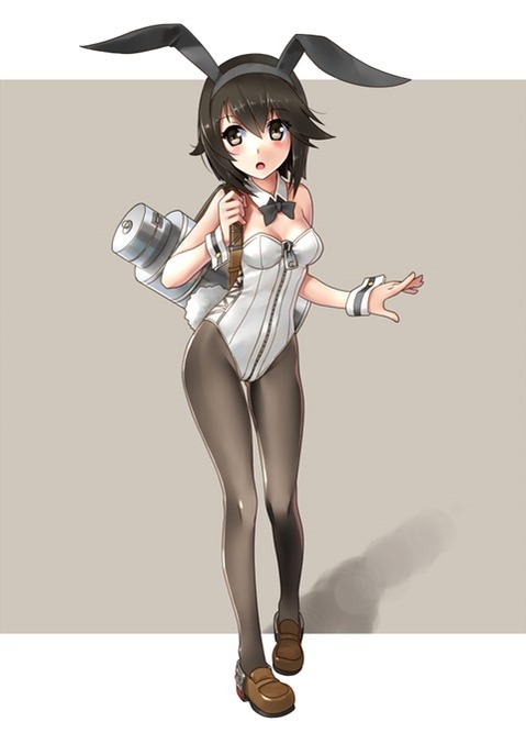 うさ耳が可愛い女の子の二次エロ画像⑤　100枚 12