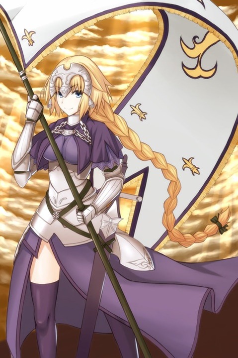 【Fate】ジャンヌ・ダルクの二次エロ画①　100枚 40