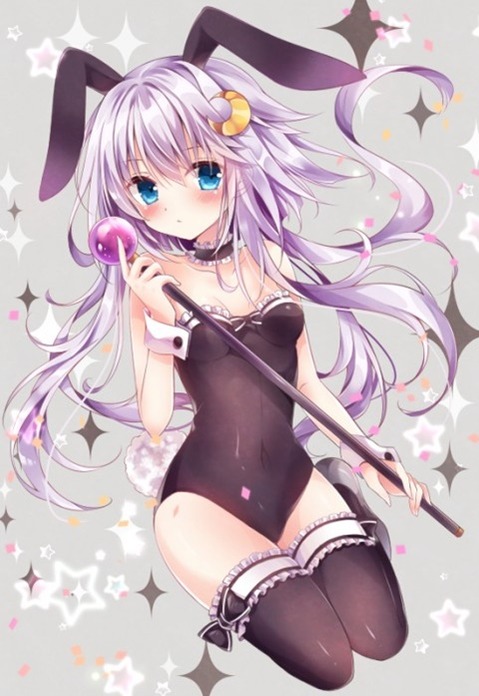 ニーソ・ニーハイを履いた女の子の二次エロ画像⑦　100枚 22