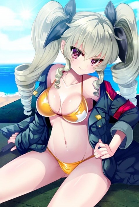 【ガルパン】アンチョビ(安斎千代美)の二次エロ画像　50枚【ガールズ＆パンツァー】