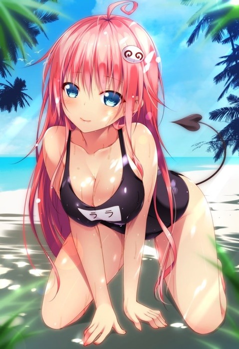 スク水(スクール水着)を着てる可愛い女の子の二次エロ画像⑤　100枚 85