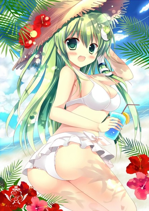 【東方】東風谷早苗のエロ画像②　100枚【東方Project】 4