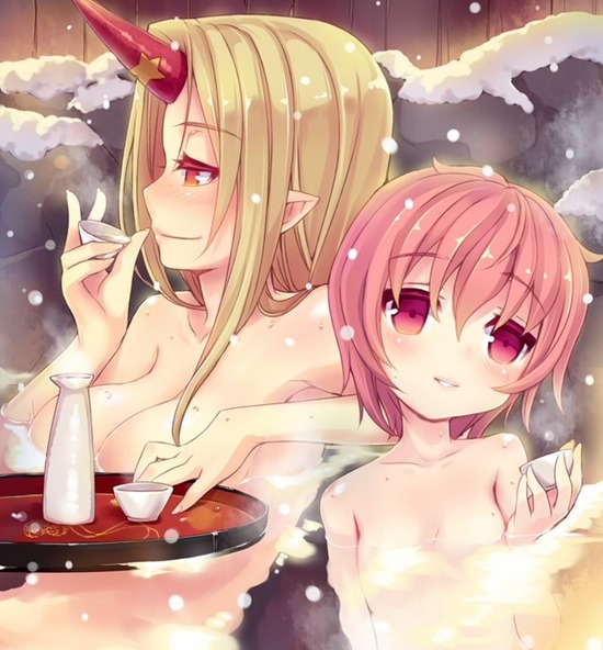 【二次エロ】【東方Project】角が生えた二次キャラ、星熊勇儀姐さんの爆乳オッパイにハマりそうな画像がみたい！① 14