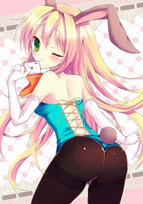うさ耳が可愛い女の子の二次エロ画像②　100枚 87