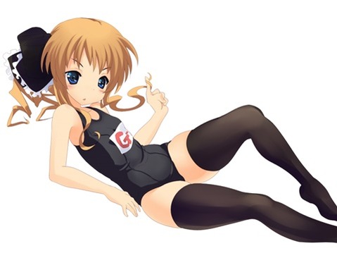 スク水(スクール水着)を着てる可愛い女の子の二次エロ画像②　100枚 66