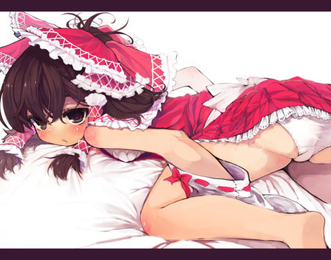 【東方】博麗霊夢の二次エロ画像②　100枚【東方Project】 72