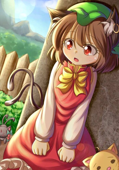 【東方】橙(ちぇん)の二次エロ画像①　100枚【東方Project】 93