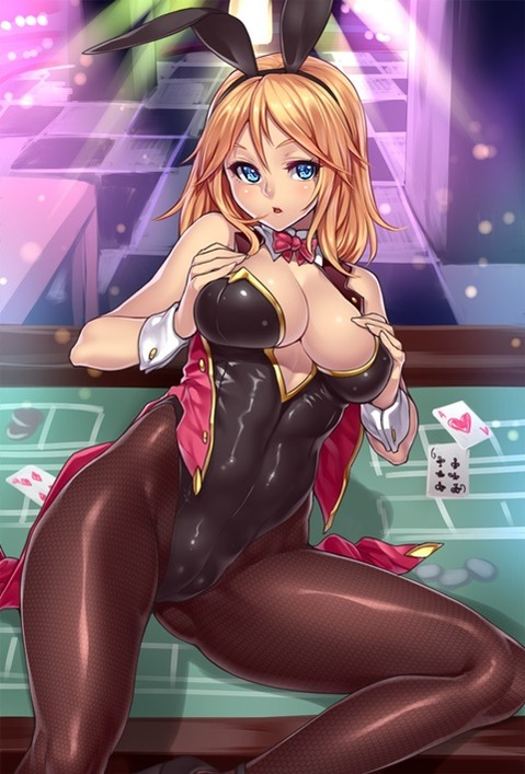 うさ耳が可愛い女の子の二次エロ画像④　100枚 90