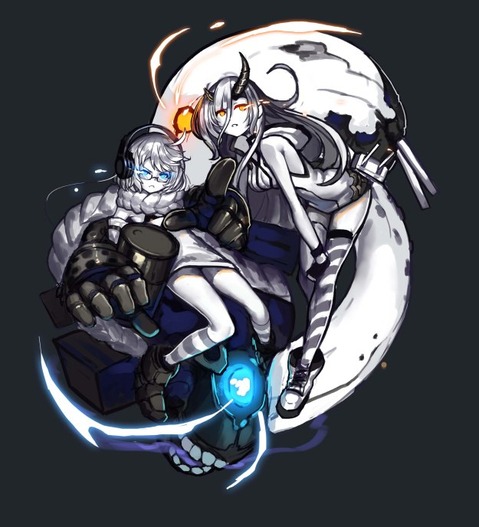 【艦これ】重巡棲姫・集積地棲姫の二次エロ画像　60枚【艦隊これくしょん】 30