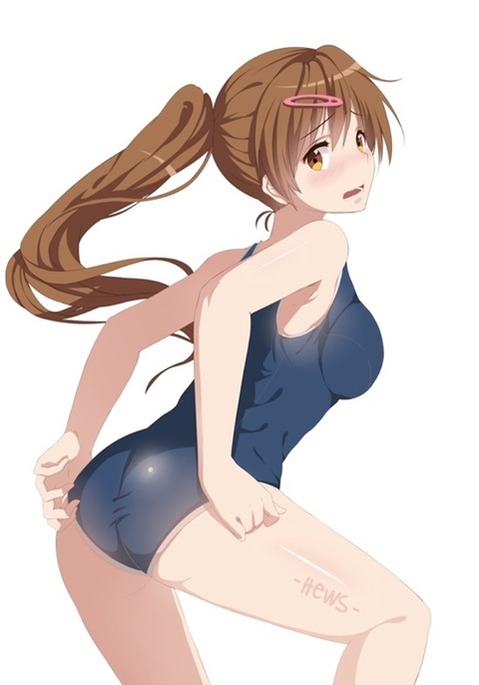 スク水(スクール水着)を着てる可愛い女の子の二次エロ画像④　100枚 28