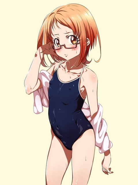 スク水(スクール水着)を着てる可愛い女の子の二次エロ画像⑤　100枚 23