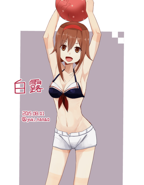 【艦これ】白露の二次エロ　50枚【艦隊これくしょん】 43