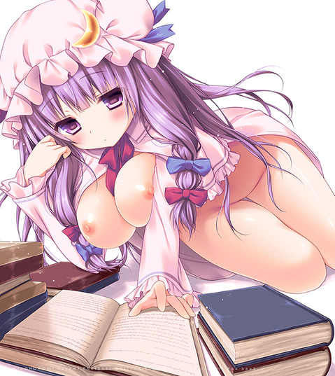 【東方】パチュリー・ノーレッジの二次エロ画像①　100枚【東方Project】 42
