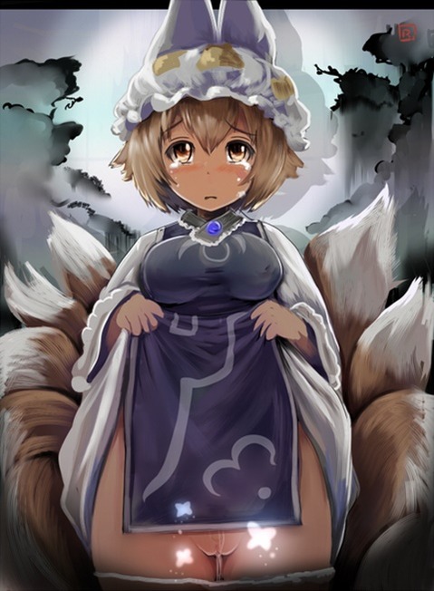 【東方】八雲 藍の二次エロ画像　100枚【東方Project】 80