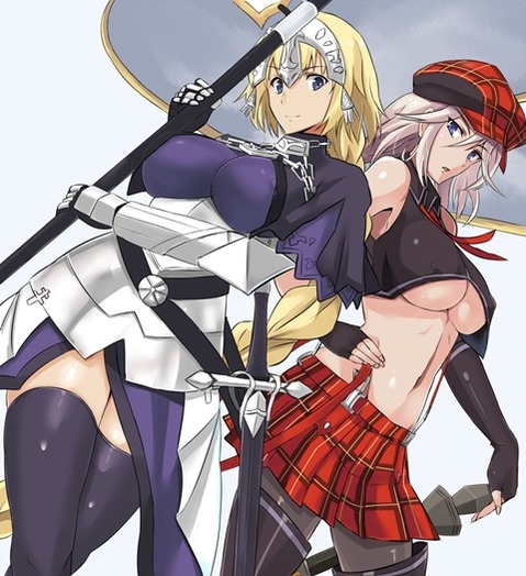 【Fate】ジャンヌ・ダルクの二次エロ画②　80枚 25