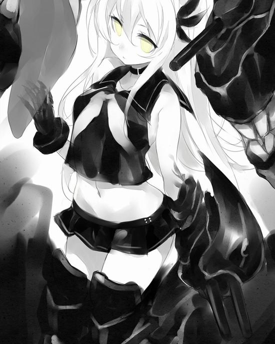 【非エロ】【艦これ】可愛い艦娘が深海棲艦化したカッコイイ系の画像がみたい！② 3