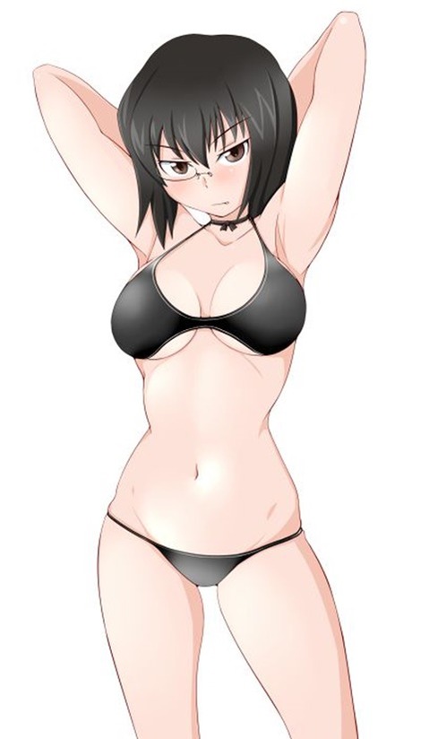 【ガルパン】河嶋桃の二次エロ画像　50枚【ガールズ＆パンツァー】 16