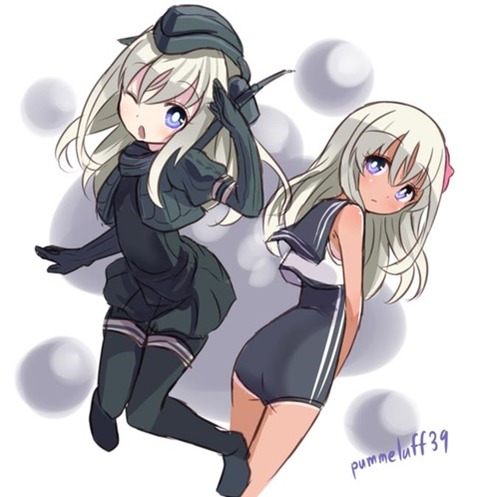 【艦これ】U-511(ゆーちゃん)の二次エロ画像　100枚【艦隊これくしょん】 93