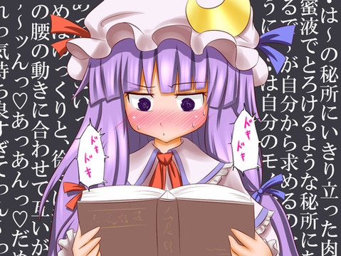【東方】パチュリー・ノーレッジの二次エロ画像②　100枚【東方Project】 85
