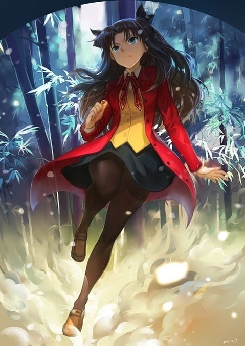 【Fate】遠坂凜の二次エロ画②　100枚 90