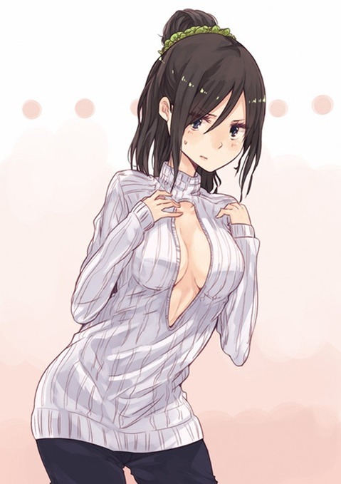 ポニーテールが可愛い女の子の二次エロ画像⑯　25枚 10