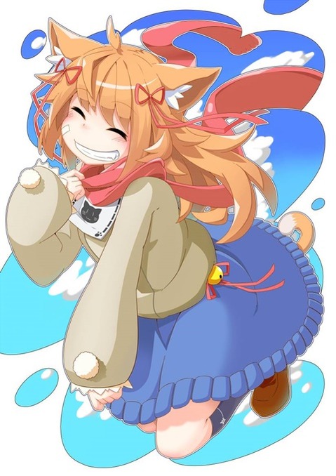 猫耳が可愛い女の子の二次エロ画像⑤　100枚 62