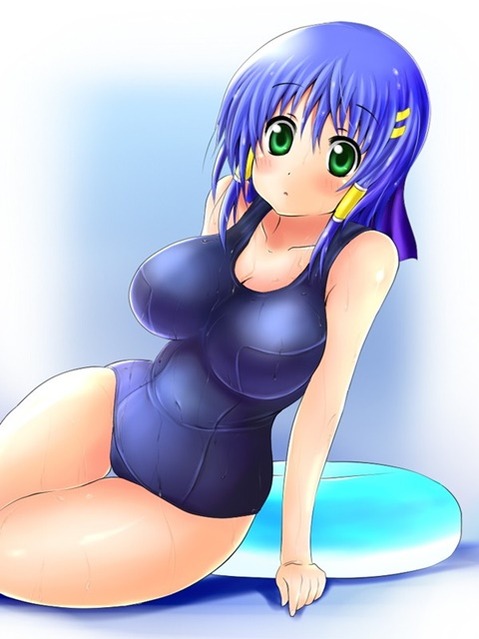 スク水(スクール水着)を着てる可愛い女の子の二次エロ画像④　100枚 44
