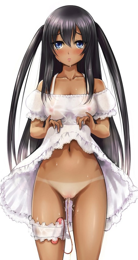 日焼け跡が色っぽい女の子の二次エロ画像②　100枚 5