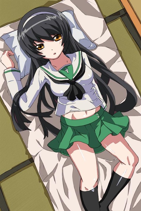 【ガルパン】冷泉麻子の二次エロ画像　50枚【ガールズ＆パンツァー】 29