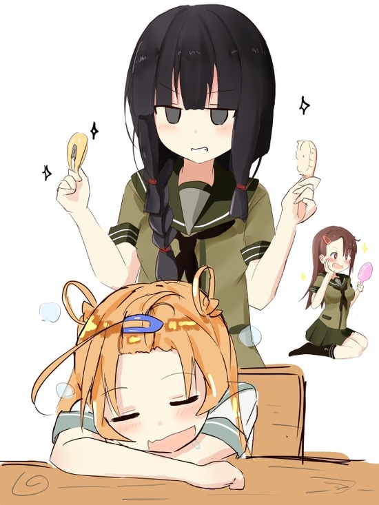 【非エロ】【艦これ】阿武隈ちゃんの制服姿が可愛いくて萌え率100％な画像がみたい！１ 9
