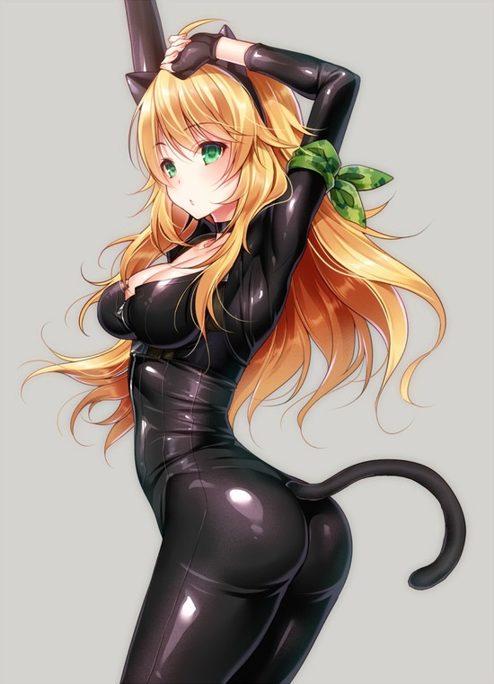 【二次】体にフィットしたボディスーツを着た女の子の画像が見たい！ 5 14
