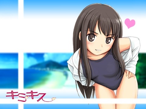 スク水(スクール水着)を着てる可愛い女の子の二次エロ画像②　100枚 73