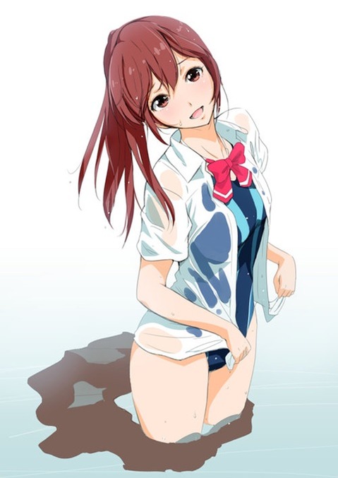 ポニーテールが可愛い女の子の二次エロ画像⑩　25枚 8
