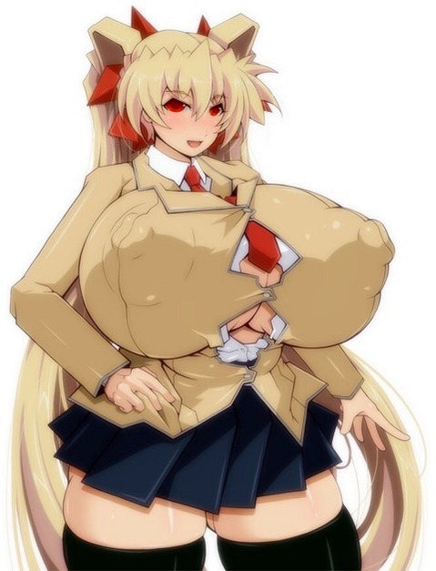 巨乳・爆乳すぎる女の子の二次エロ画像⑦　25枚 14