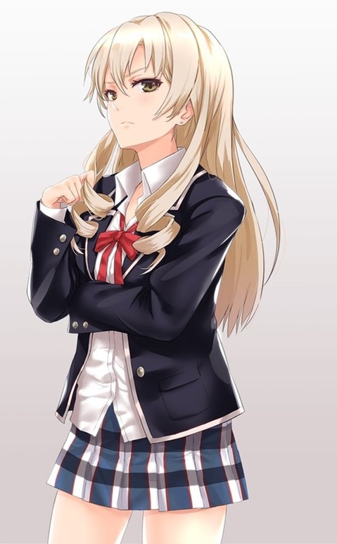 ビッチそうなギャルの二次エロ画像⑭　25枚 4