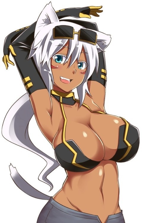 褐色肌がセクシーな女の子の二次エロ画像②　100枚 64