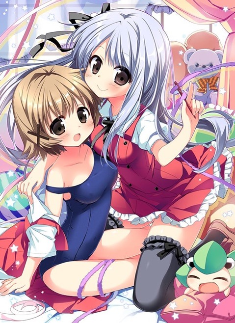 スク水(スクール水着)を着てる可愛い女の子の二次エロ画像⑥　100枚 72