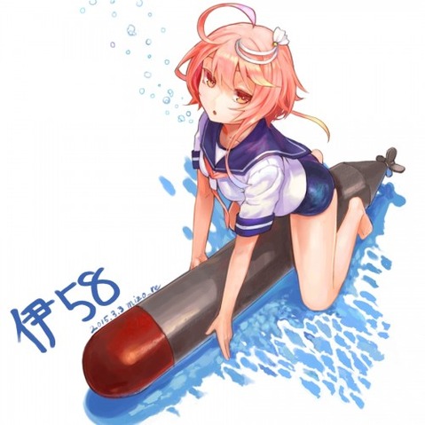 【艦これ】伊58(ゴーヤ)の二次エロ画像②　70枚【艦隊これくしょん】 12