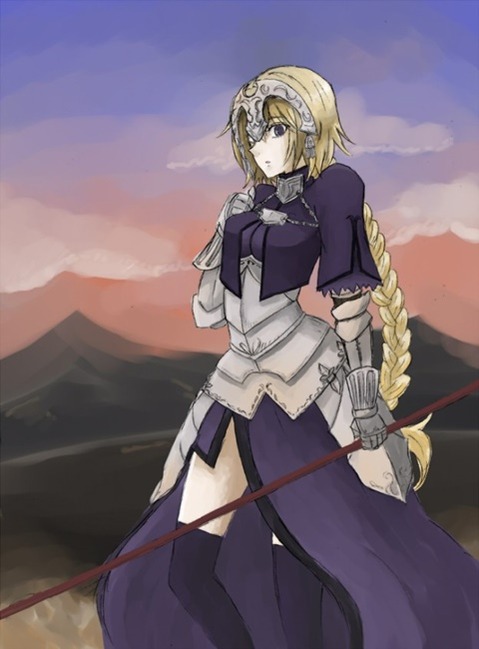 【Fate】ジャンヌ・ダルクの二次エロ画②　80枚 72