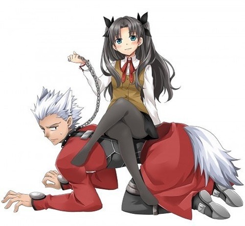 【Fate】遠坂凜の二次エロ画①　100枚 91