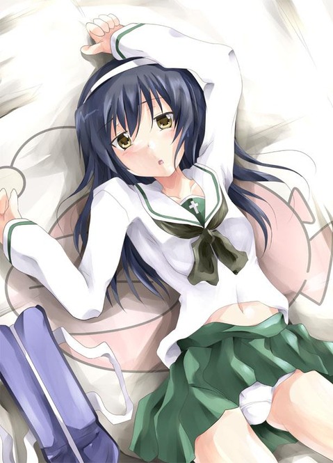 【ガルパン】冷泉麻子の二次エロ画像　50枚【ガールズ＆パンツァー】 25