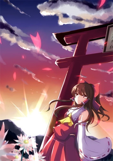 【東方】博麗霊夢の二次エロ画像②　100枚【東方Project】 16