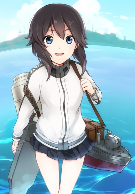 【非エロ】【二次画像】可愛い猫耳の年下系艦娘、速吸ﾁｬﾝの画像がみたい！１ 2