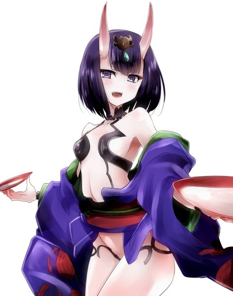 【Fate】酒呑童子の二次エロ①　100枚 85