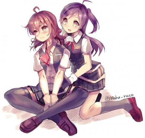 【艦これ】嵐・萩風の二次エロ画像①　100枚【艦隊これくしょん】 53