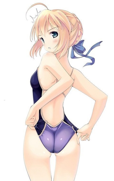 【Fate】セイバーの二次エロ画④　100枚 86