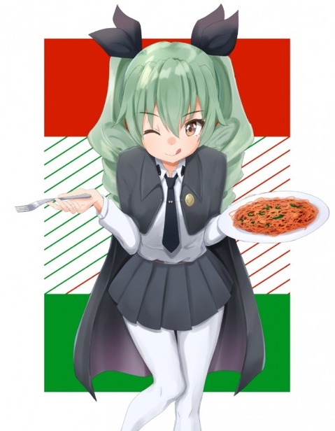 【ガルパン】アンチョビ(安斎千代美)の二次エロ画像　50枚【ガールズ＆パンツァー】 18