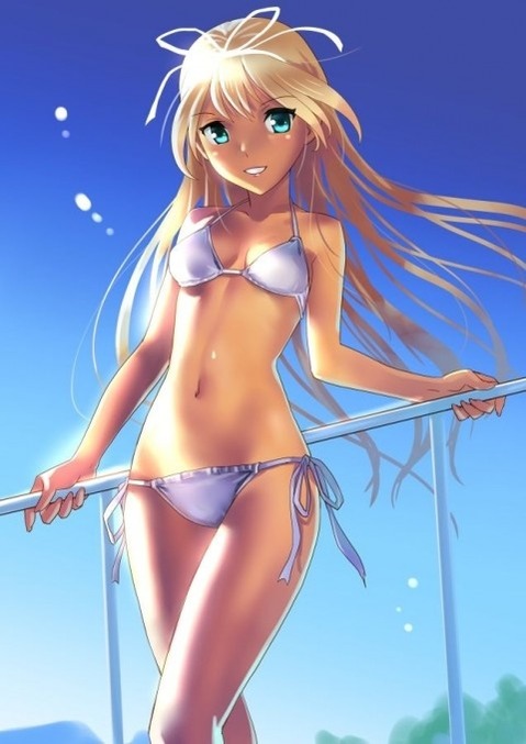 褐色肌がセクシーな女の子の二次エロ画像②　100枚 71